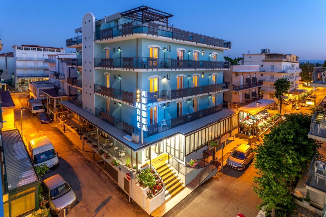 Hotel Aurora Mare Rimini Dış mekan fotoğraf